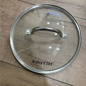 NEW, Instant Pot Glass Lid with Silver Handle